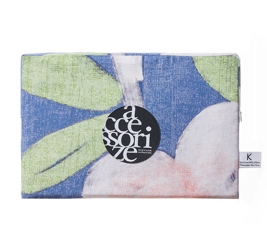 Bella Quilt Cover Set Range Blue - Image 5