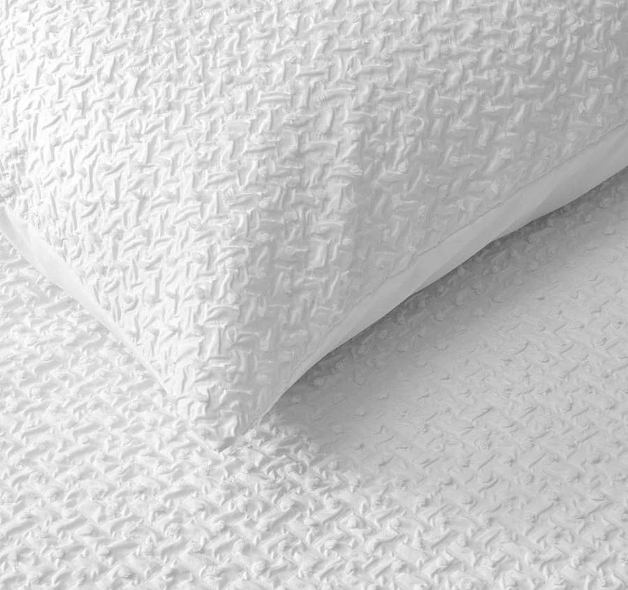 Dotty Quilt Cover Set Range White - Image 2