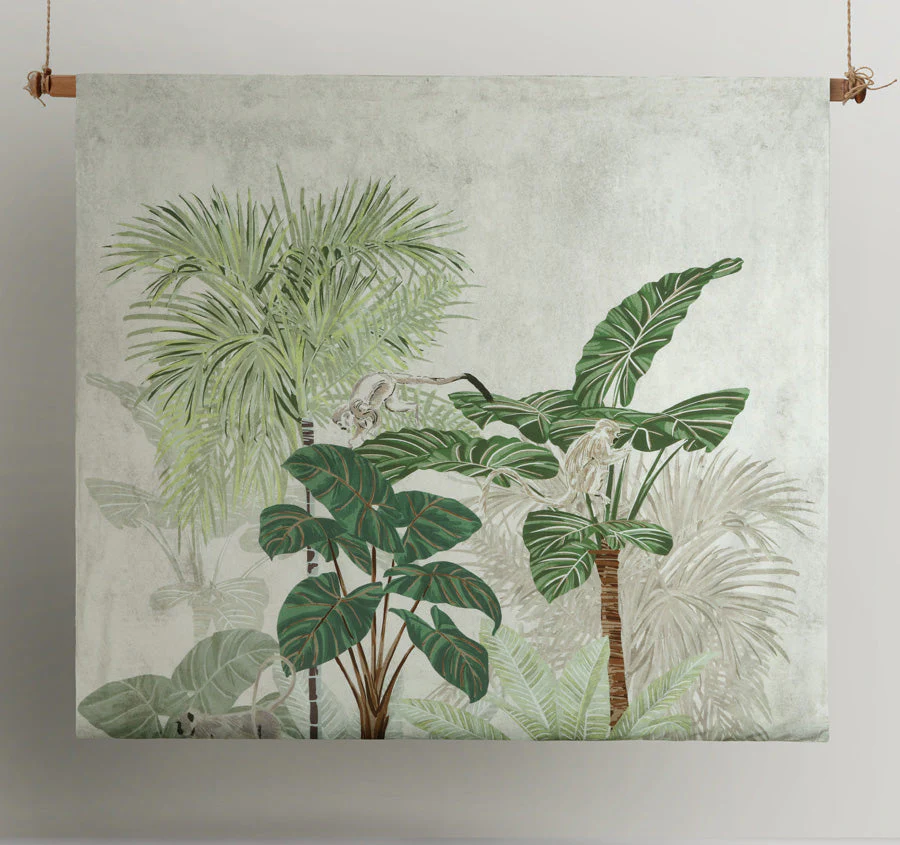 Monkey Palms Quilt Cover Set Range Multi - Image 5