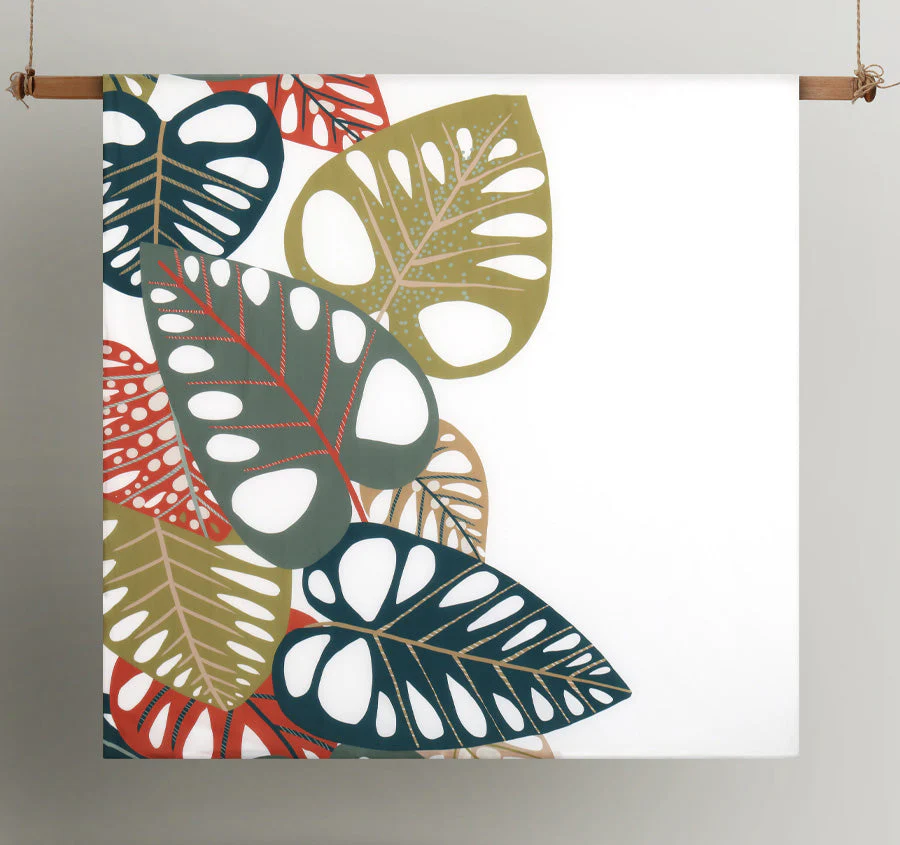 Monstera Quilt Cover Set Range Multi - Image 5
