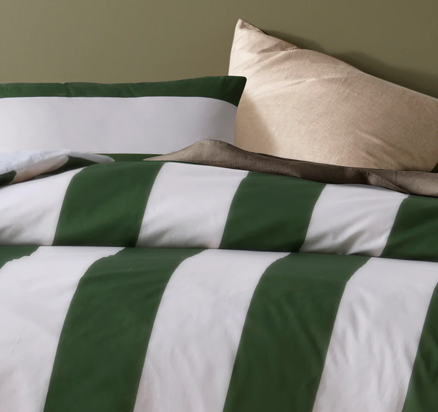 Regency Quilt Cover Set Range Green - Image 4