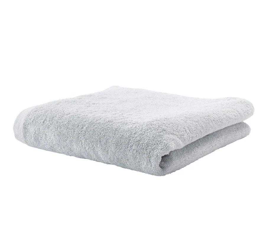 London 600GSM Egyptian Combed Cotton Bath Towel Range Cool Grey - Image 3