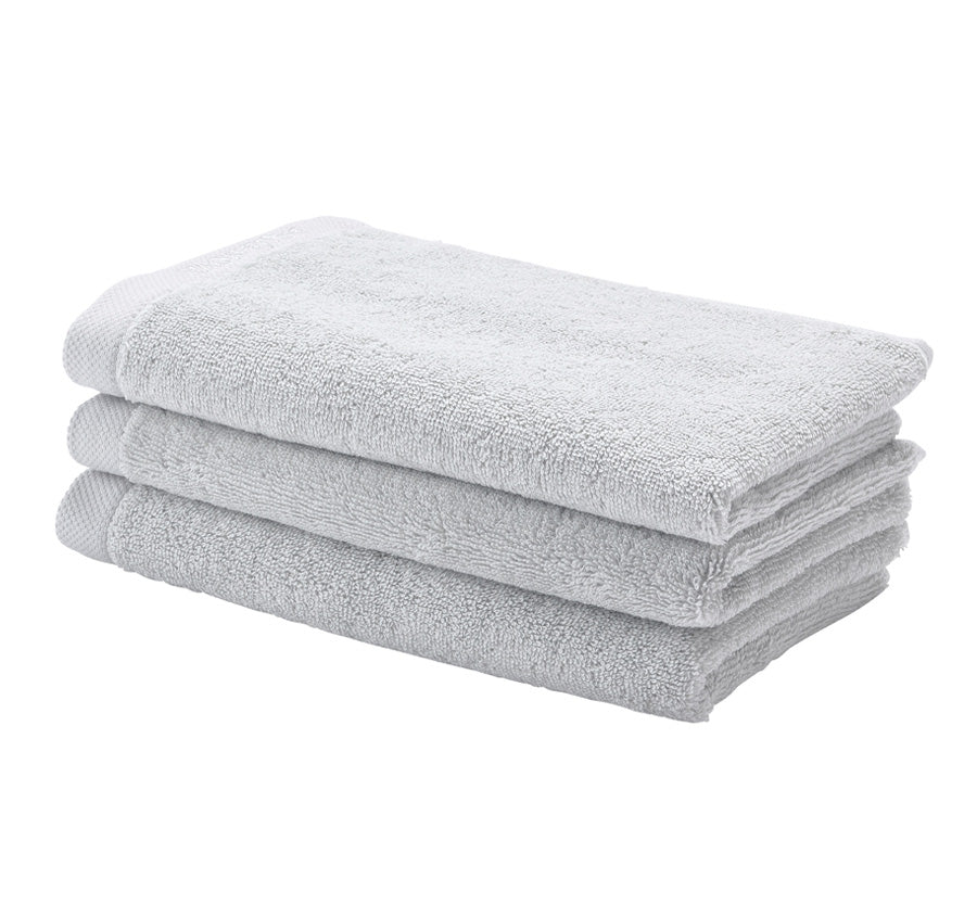 London 600GSM Egyptian Combed Cotton Bath Towel Range Cool Grey - Image 4