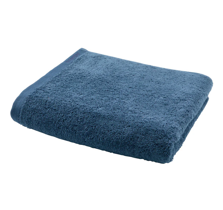 London 600GSM Egyptian Combed Cotton Bath Towel Range Denim - Image 2
