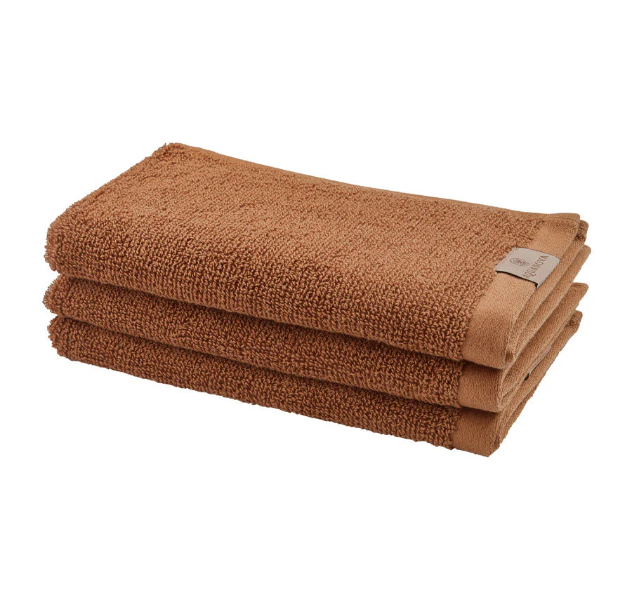Oslo 500GSM Organic Cotton Bath Towel Range Cinnamon - Image 3