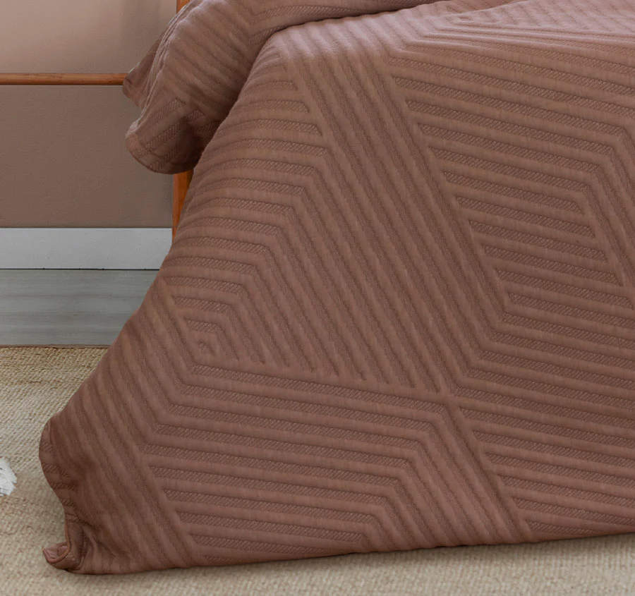 Alton Quilt Cover Set Range Burlwood - Image 3