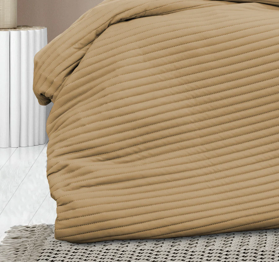 London Quilt Cover Set Range Cinnamon - Image 3