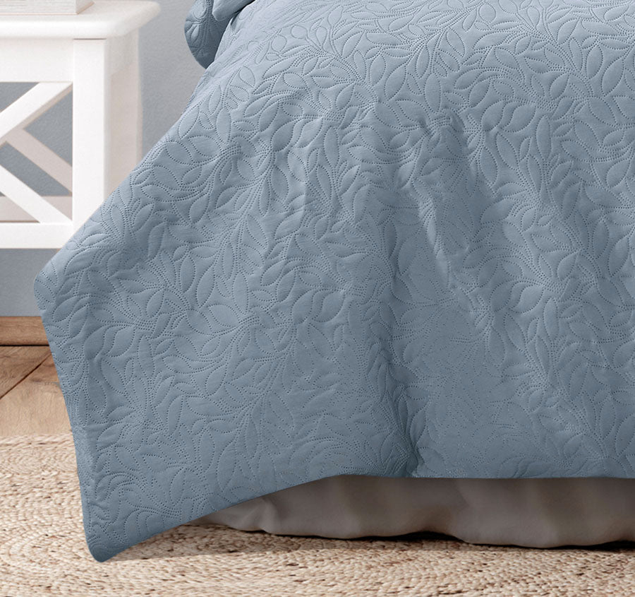 Lottie Quilt Cover Set Range Bluebell - Image 3