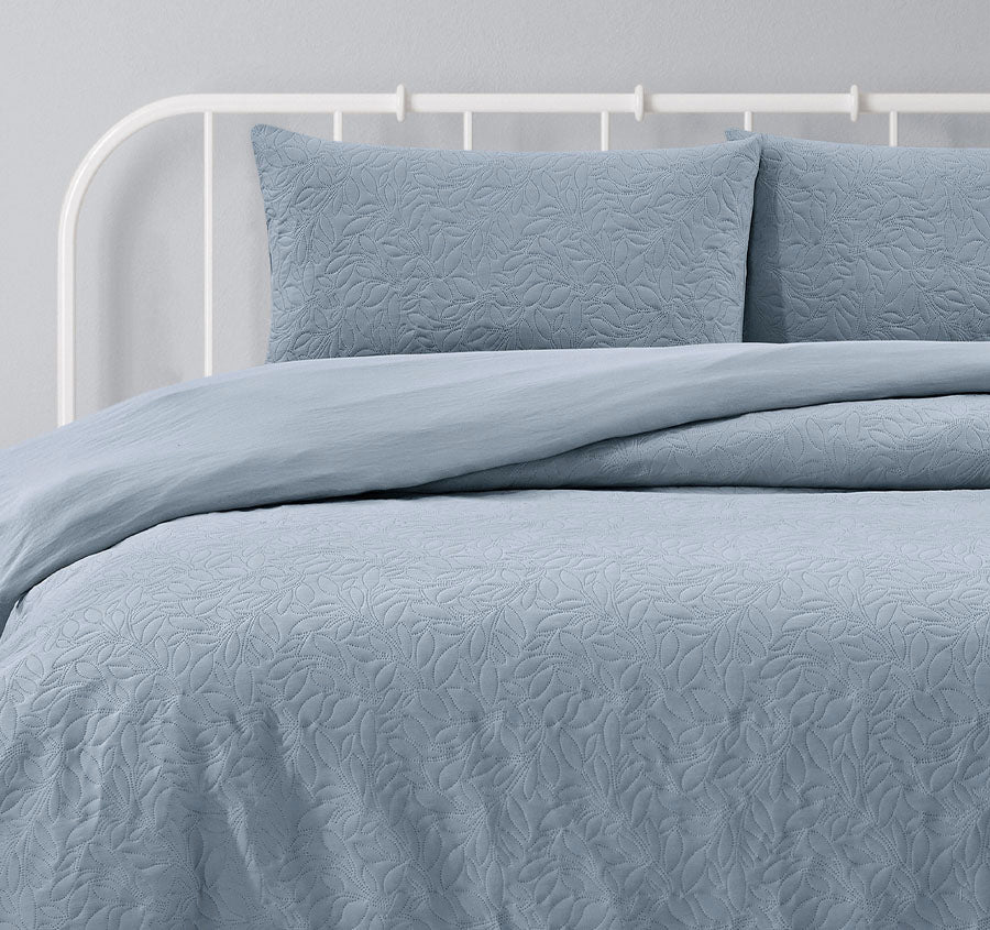 Lottie Quilt Cover Set Range Bluebell - Image 4
