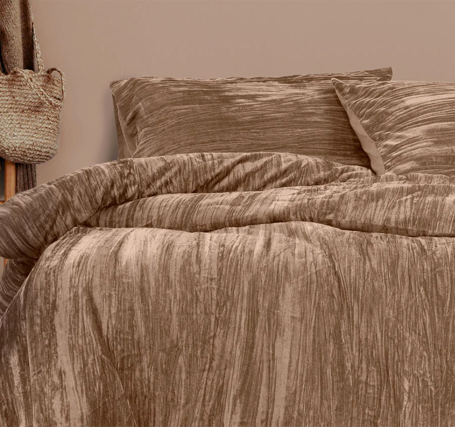 Vivienne Quilt Cover Set Range Champagne - Image 4