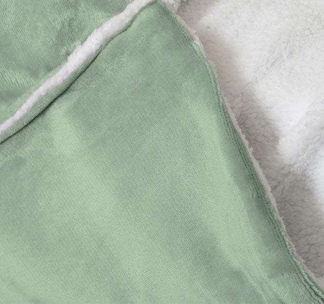 Foot Pocket 140x210cm Blanket Sage - Image 2