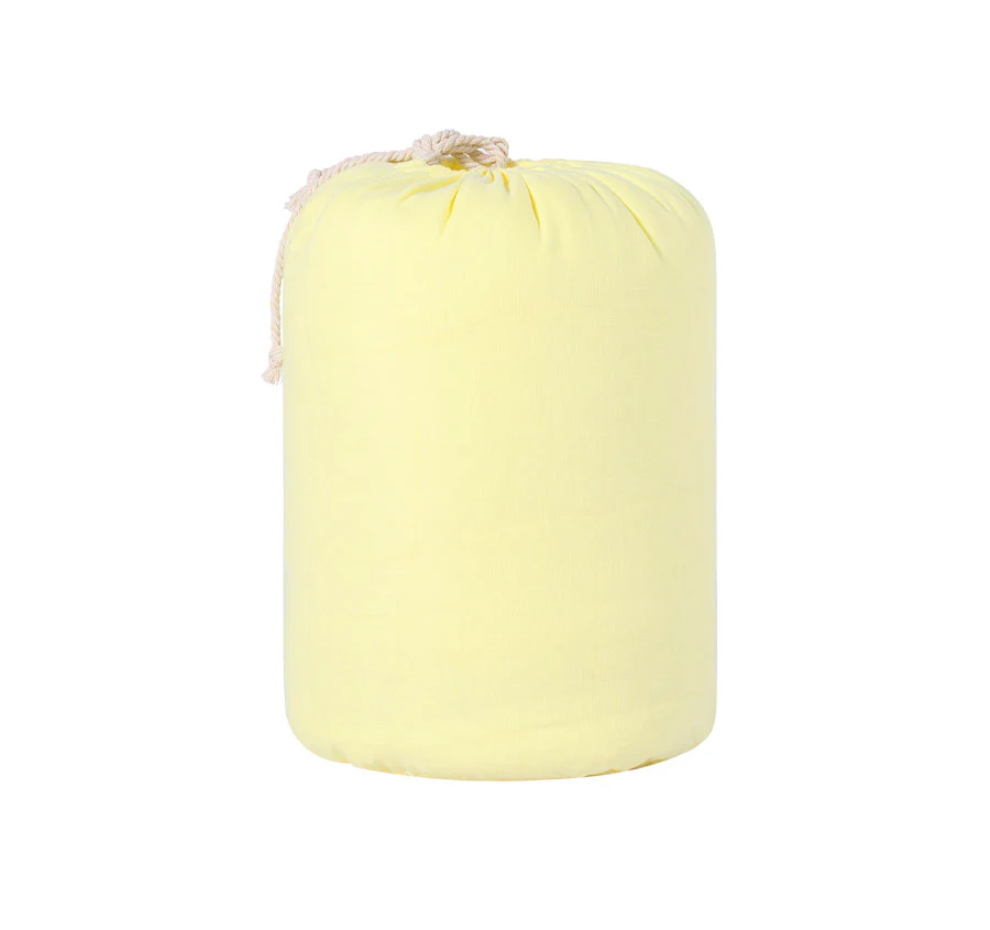 Stonewashed French Linen Coverlet Set Range Butter - Image 5