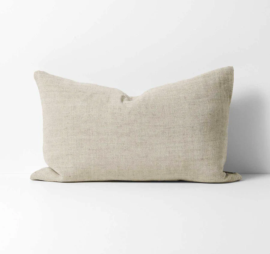 Arles 40x65cm Filled Cushion Feather Grey