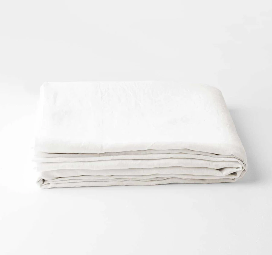 Emile Fitted or Flat Sheet Range Marshmallow - Image 4