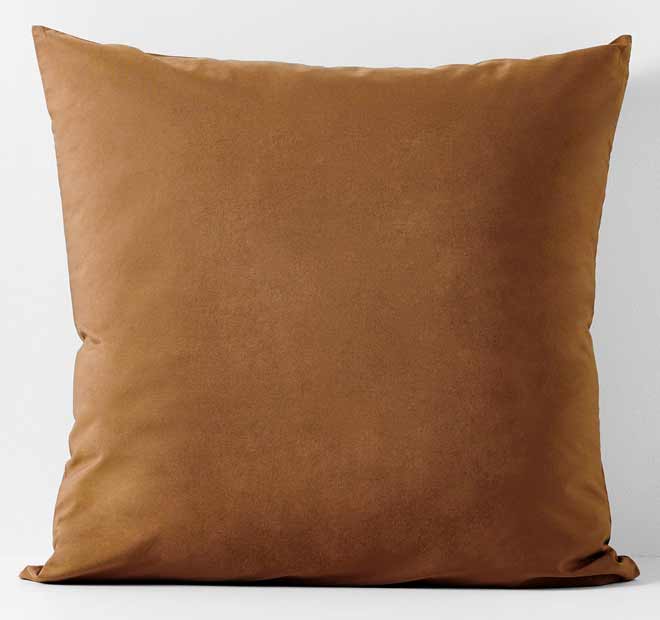 Halo Organic Cotton European Pillowcase Nutmeg