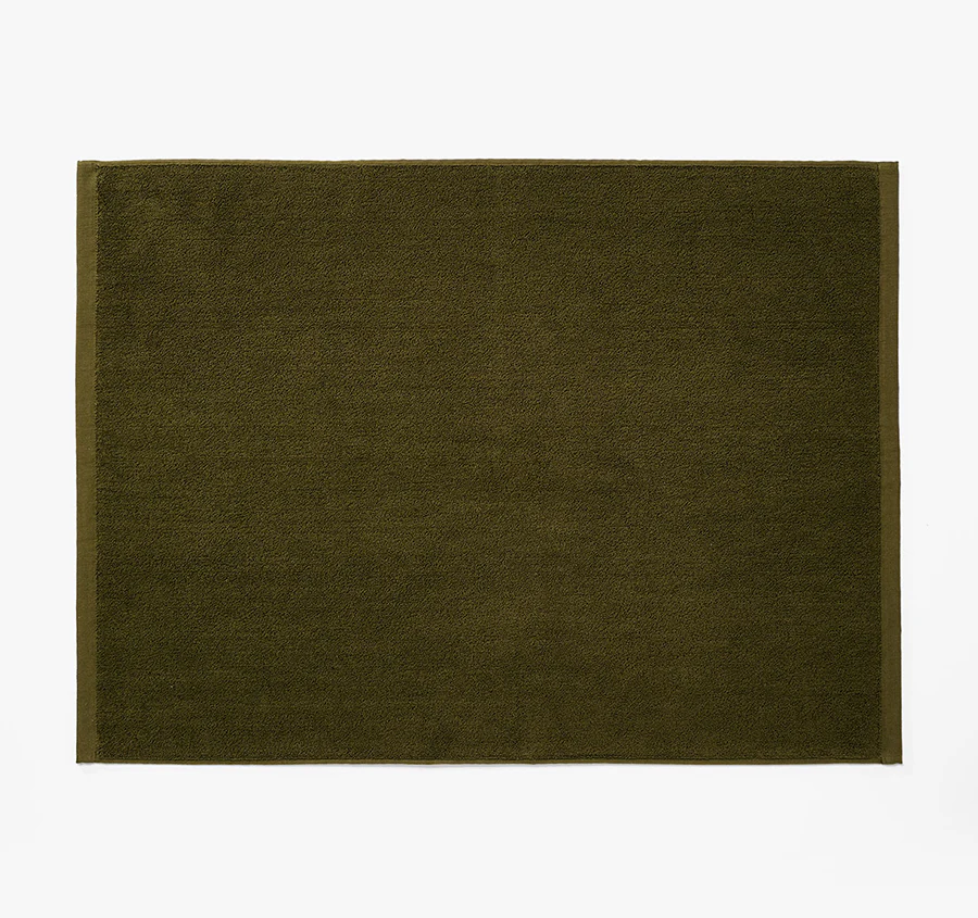 Haven 5 Piece 700GSM Cotton Bath Towel Set Khaki - Image 5