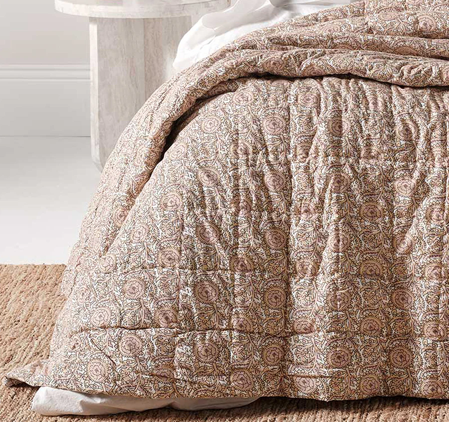 Jaipur Coverlet Blush - Image 3