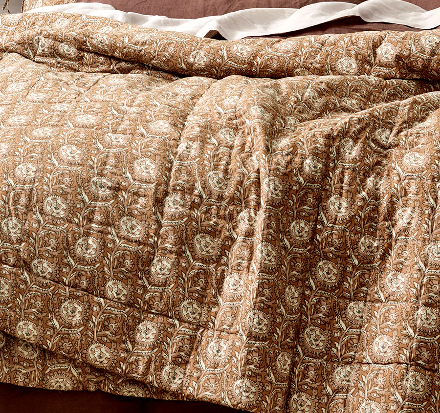 Jaipur Coverlet Bronze - Image 2