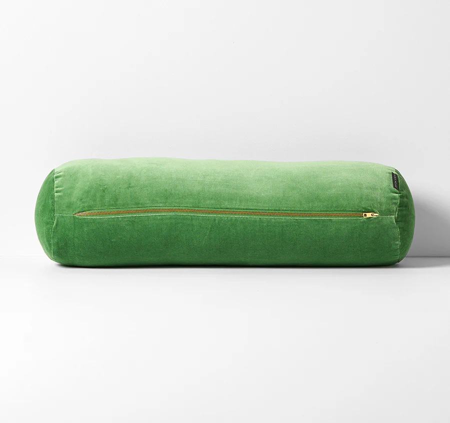 Luxury Velvet 18x60cm Filled Bolster Emerald - Image 3