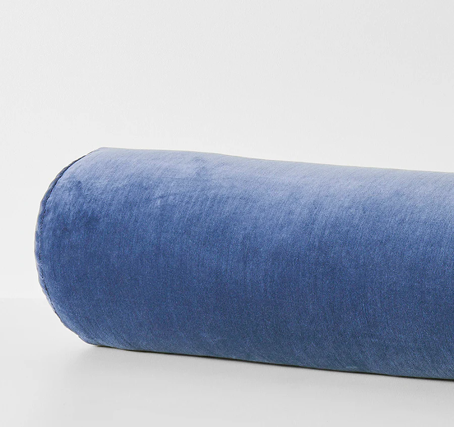 Luxury Velvet 18x60cm Filled Bolster Royal - Image 2