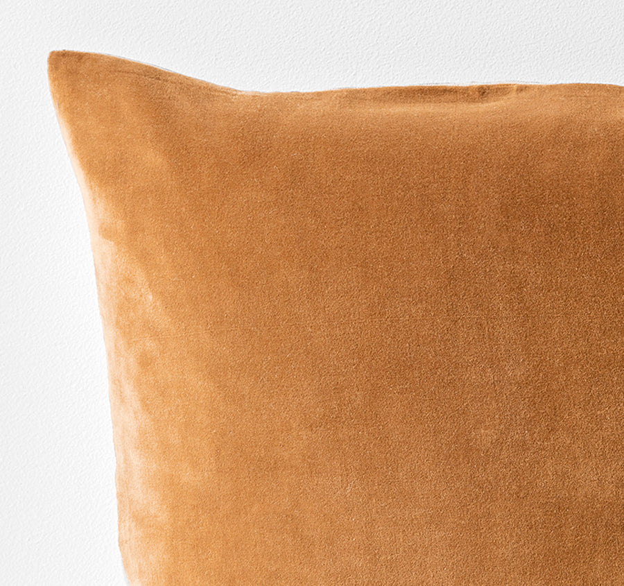 Luxury Velvet 50x50cm Filled Cushion Maple - Image 2