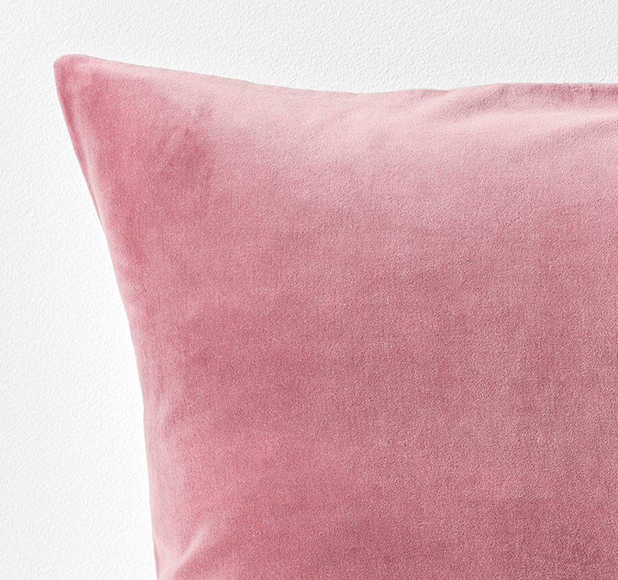 Luxury Velvet European Pillowcase Orchid - Image 2