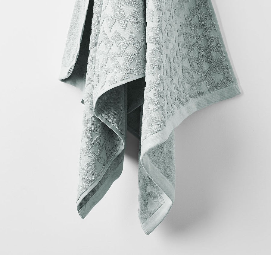 Maya 580GSM Cotton Bath Towel Range Limestone - Image 5