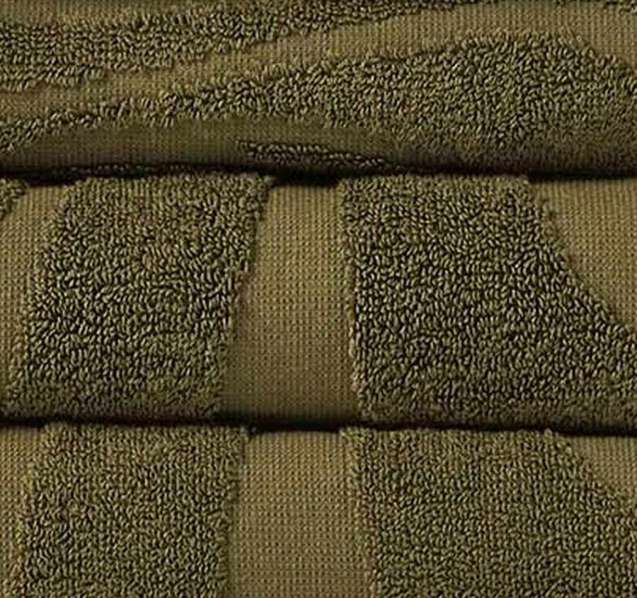 Wave 550GSM Bath Towel Range Willow - Image 2