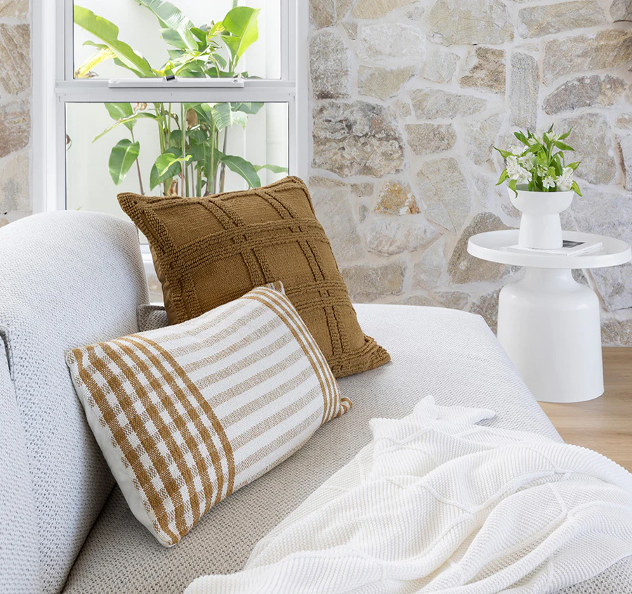 Christos 50x50cm Filled Cushion Tobacco - Image 4