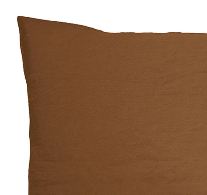 French Linen European Pillowcase Hazel - Image 2