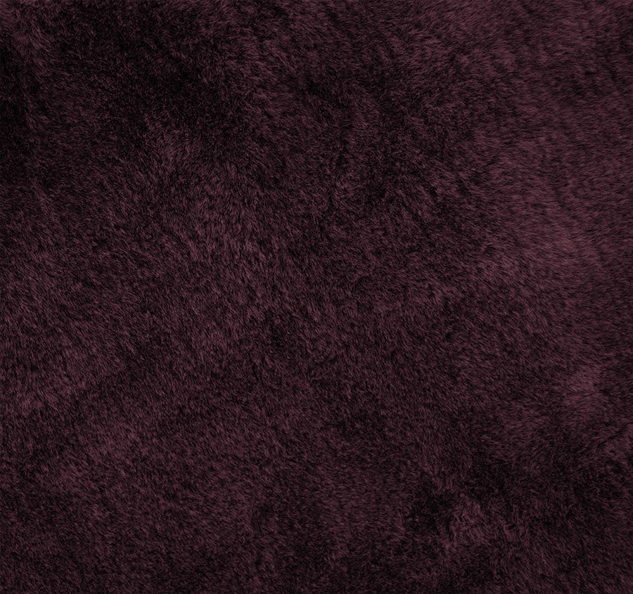 Frida 150x200cm Throw Rug Plum - Image 2