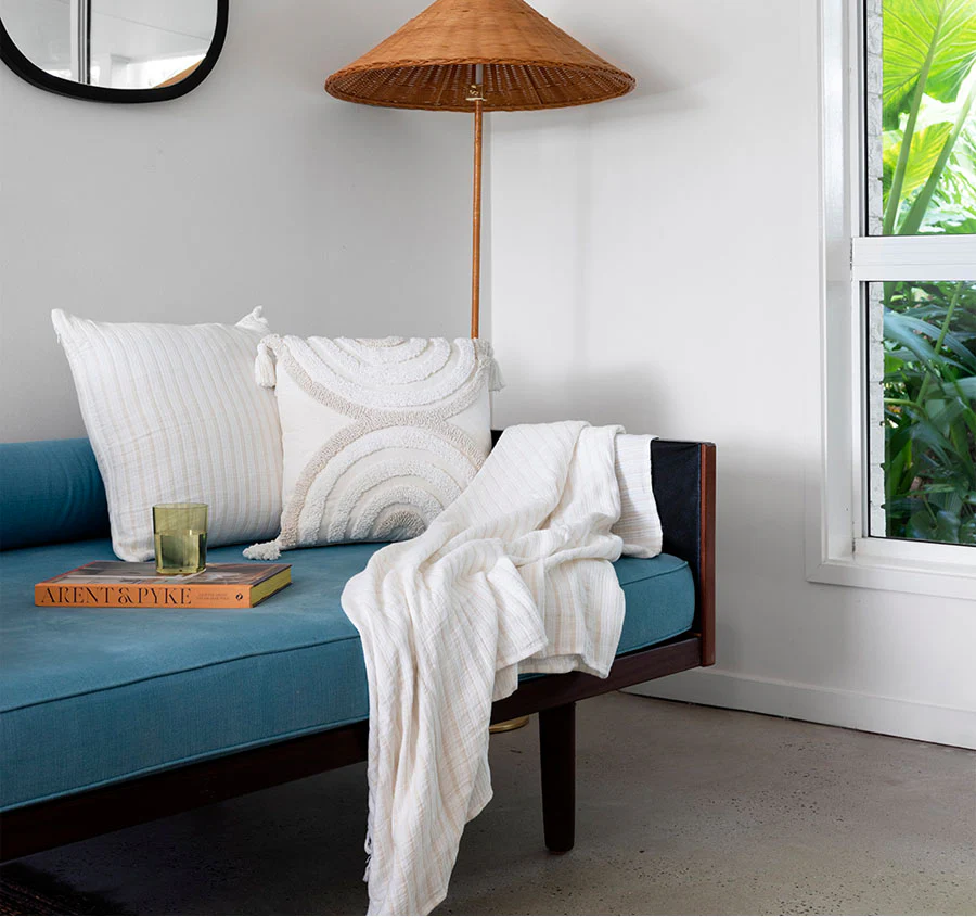 Haven 130x200cm Throw Rug Shell - Image 3
