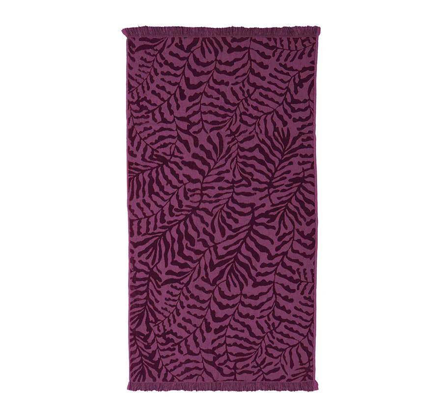 HiLo 90x170cm Beach Towel Nori Berry