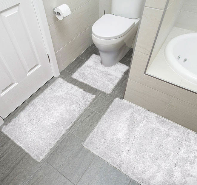 Microplush Bath Mat Range Ivory - Image 7