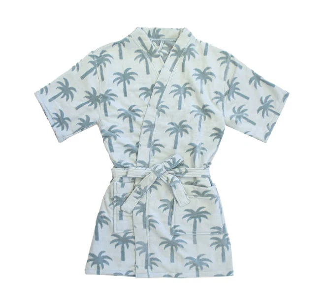 Palm Cotton Robe Surf