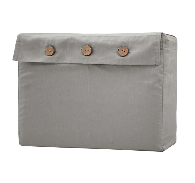 Temple Organic Cotton Mega Sheet Set Range Grey - Image 4