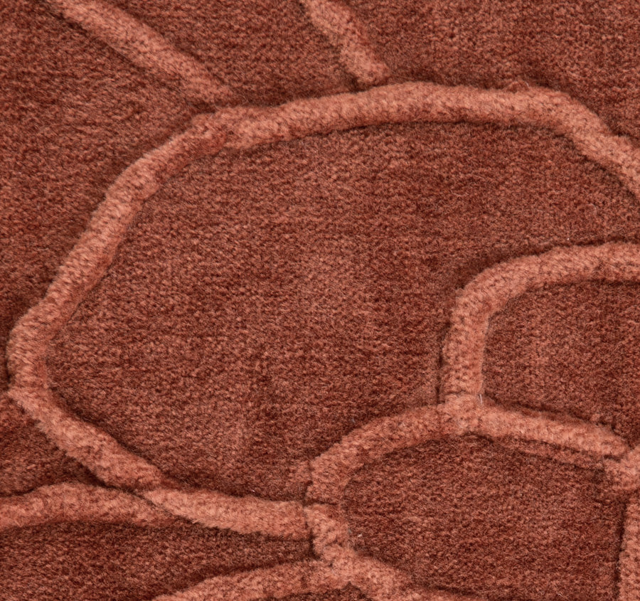Thalia 43x43cm Filled Cushion Terra - Image 3
