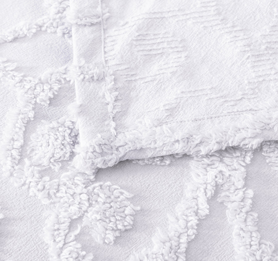 Ella Bedspread Set Range White - Image 4