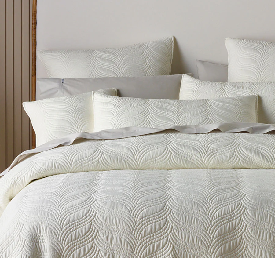 Kamala Bedspread Set Range Cream - Image 4