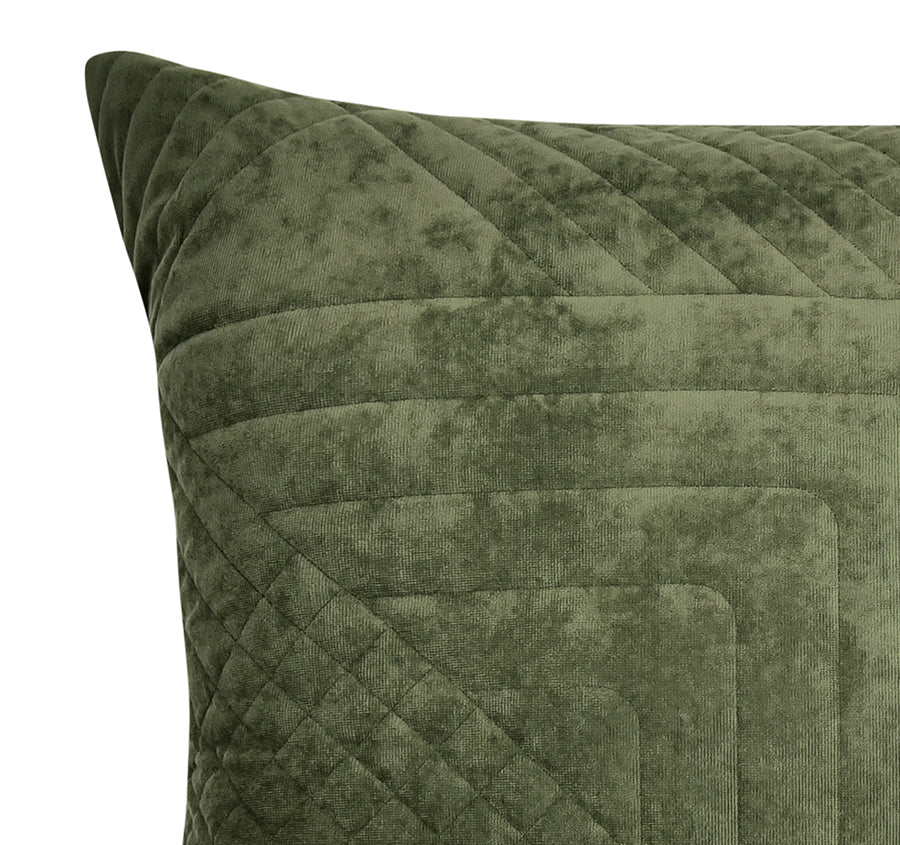 Navarro European Pillowcase Olive - Image 2