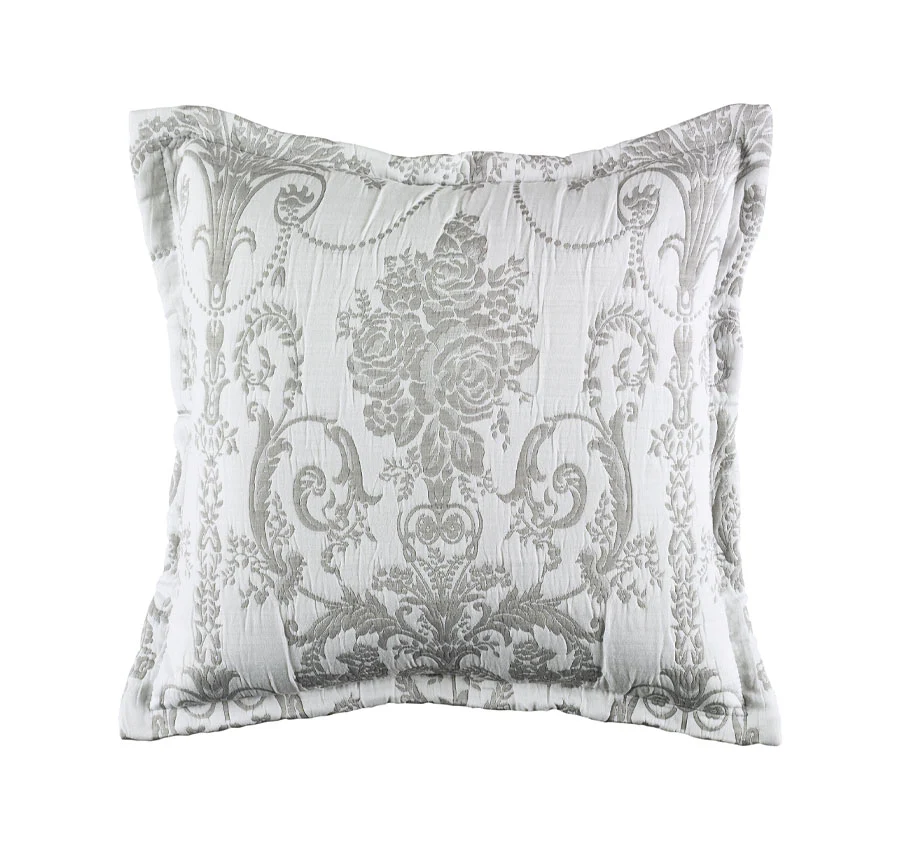 Olivia 43x43cm Filled Cushion Grey