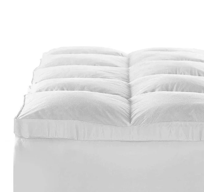 Comfort 1000gsm Microfibre Luxury Mega Fitted Mattress Topper Range - Image 3