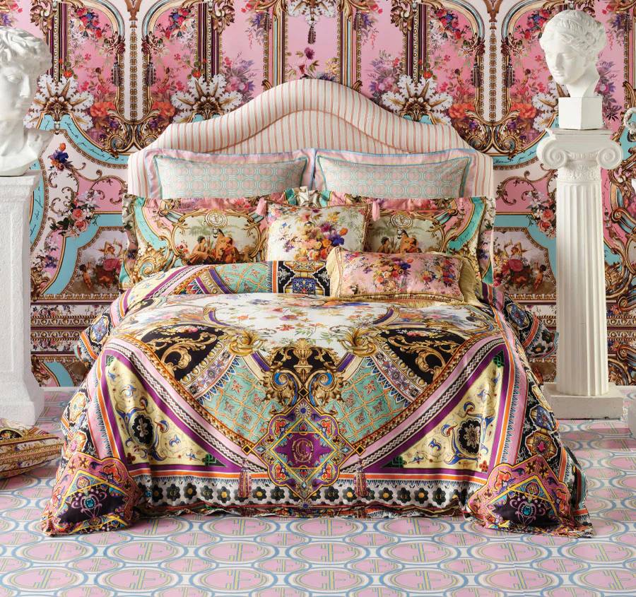 Letters From The Pink Room Quilt Cover Set Range Pink - Image 4
