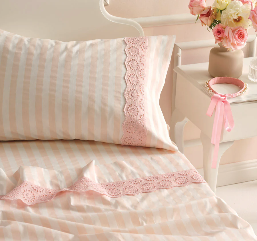 So Chic Sheet Set Range Blush - Image 3