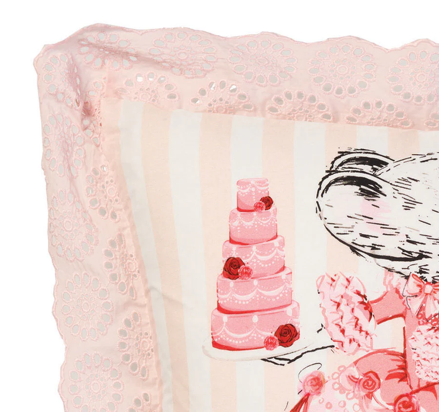 The Grand Palace Party 45x45cm Cushion Pink - Image 2
