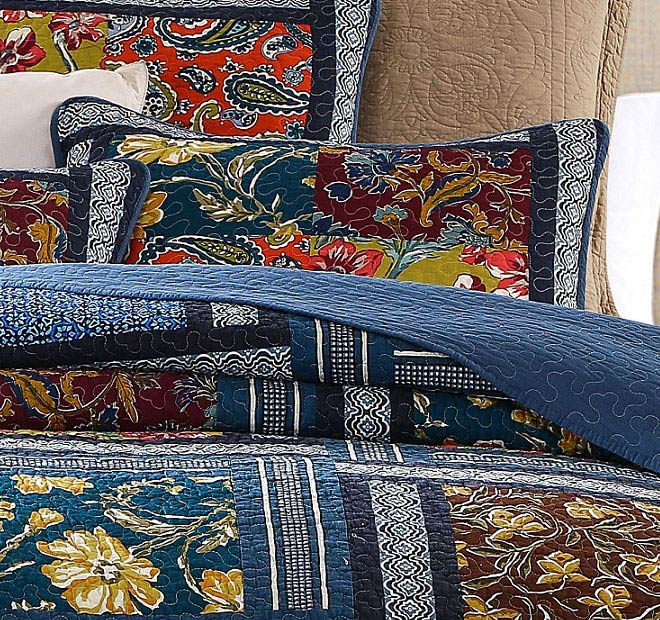 English Charm Coverlet Set Range Multi - Image 3