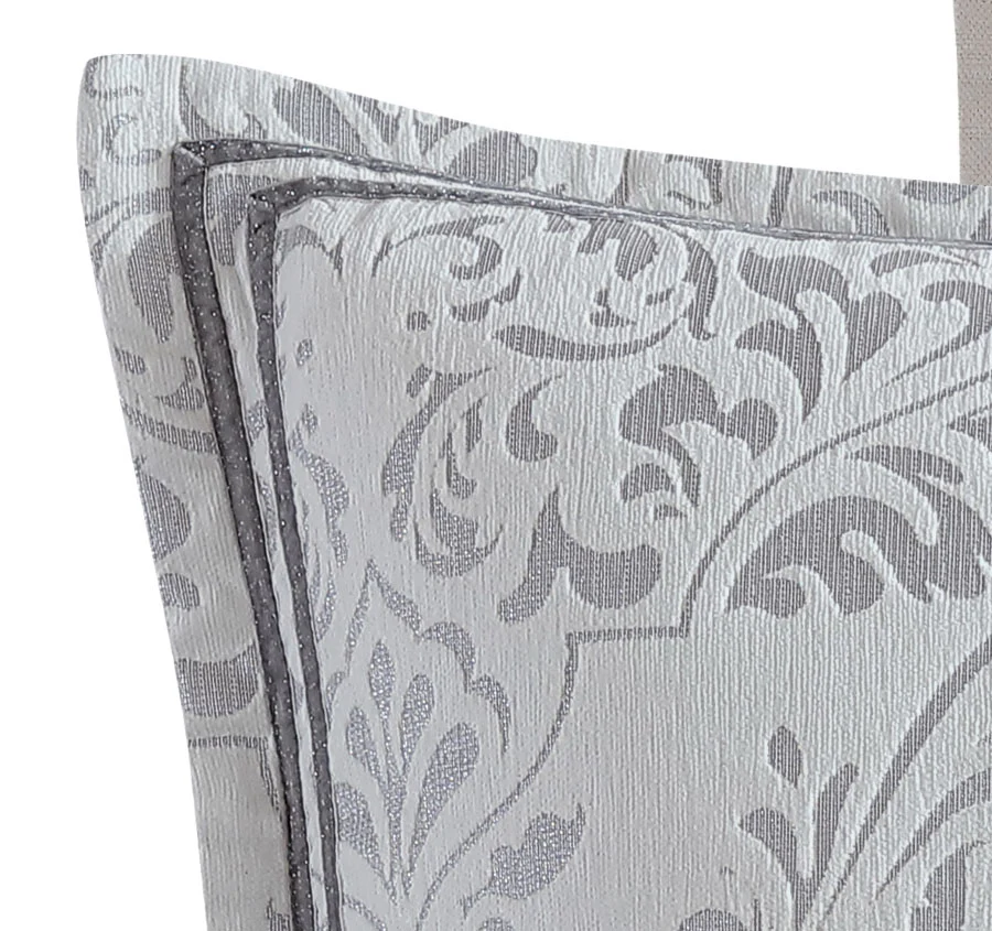 Alexander European Pillowcase Silver - Image 2