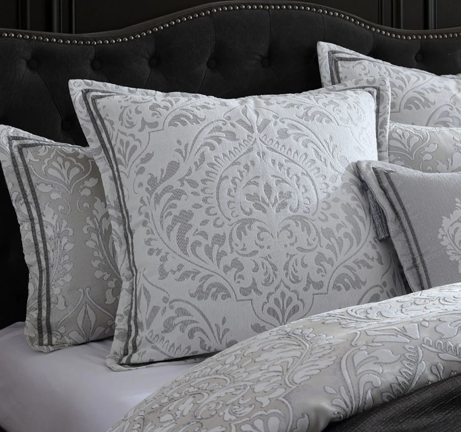 Alexander European Pillowcase Silver - Image 4