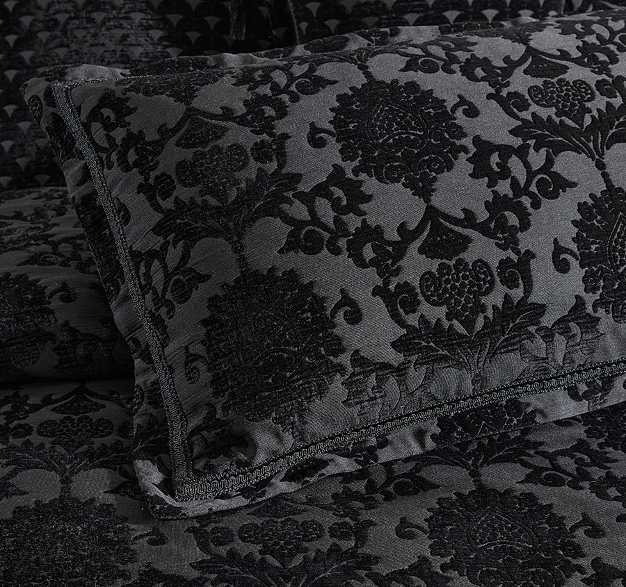 Imperial Quilt Cover Set Range Black - Image 4