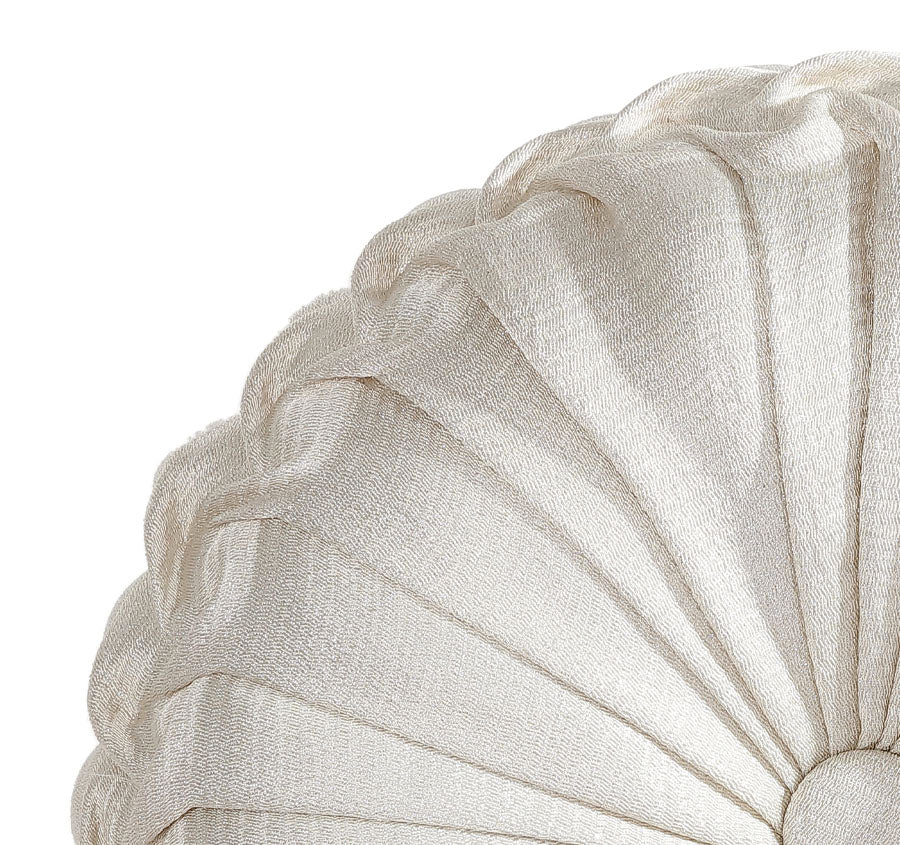 Octavia 36cm Filled Round Cushion Champagne - Image 2